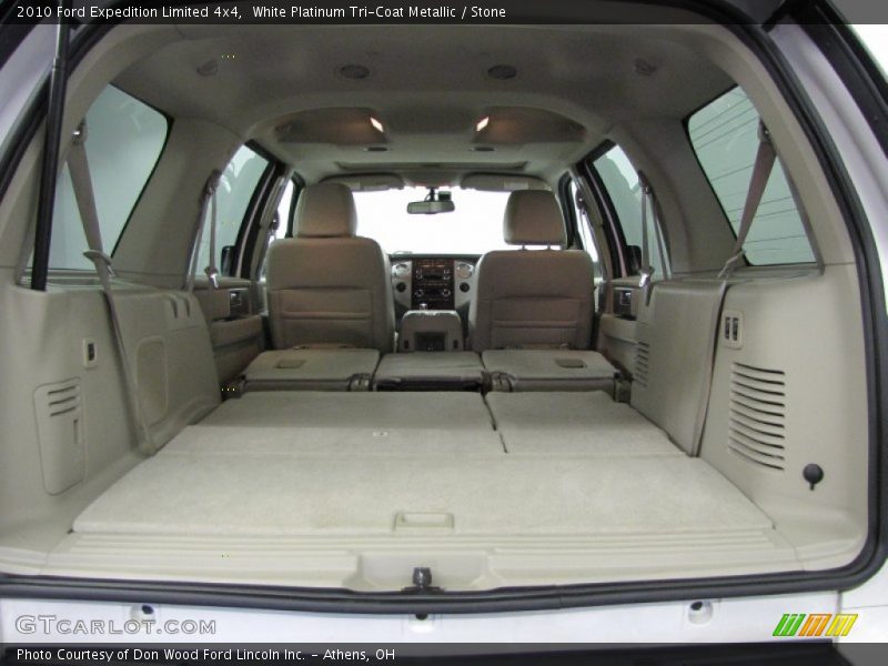 White Platinum Tri-Coat Metallic / Stone 2010 Ford Expedition Limited 4x4