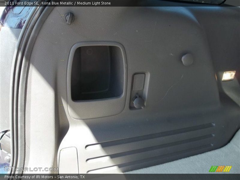 Kona Blue Metallic / Medium Light Stone 2011 Ford Edge SE