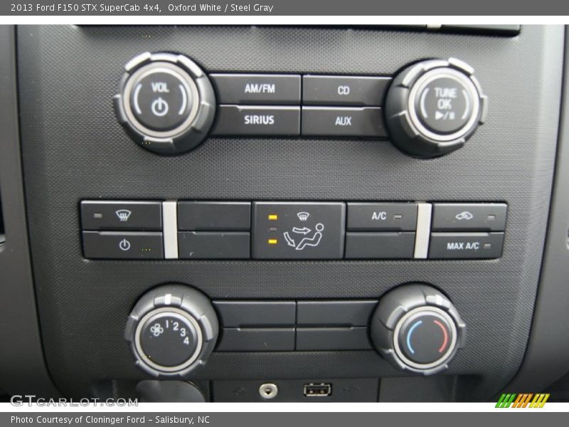 Controls of 2013 F150 STX SuperCab 4x4