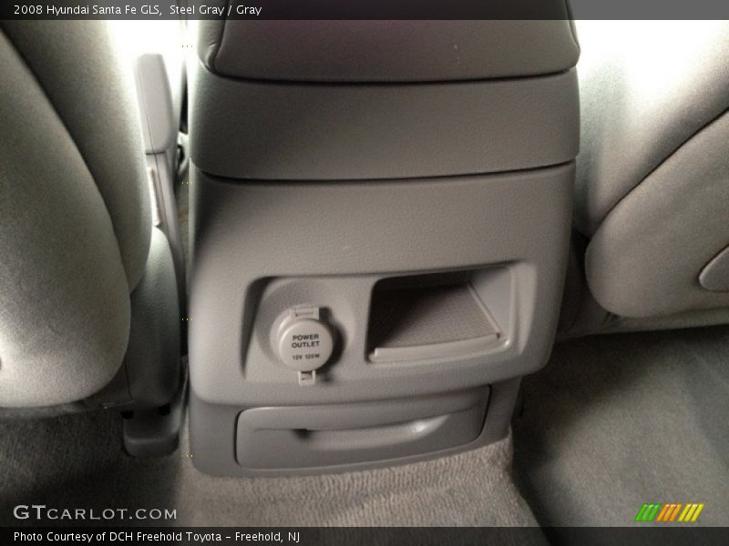 Steel Gray / Gray 2008 Hyundai Santa Fe GLS