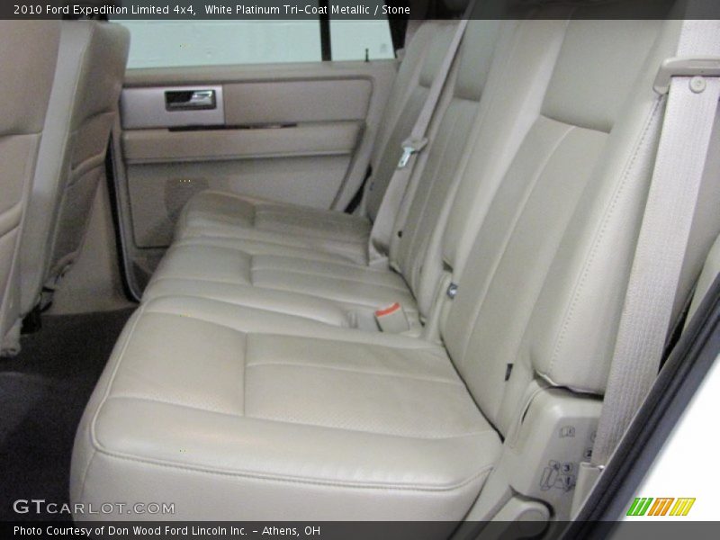 White Platinum Tri-Coat Metallic / Stone 2010 Ford Expedition Limited 4x4