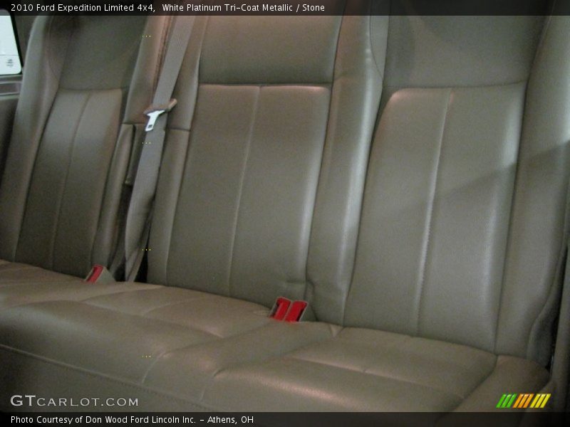 White Platinum Tri-Coat Metallic / Stone 2010 Ford Expedition Limited 4x4