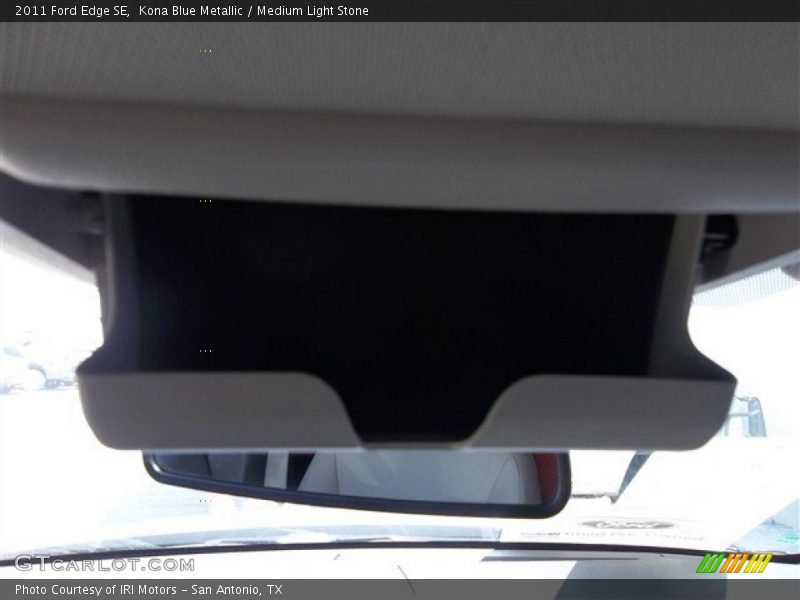 Kona Blue Metallic / Medium Light Stone 2011 Ford Edge SE