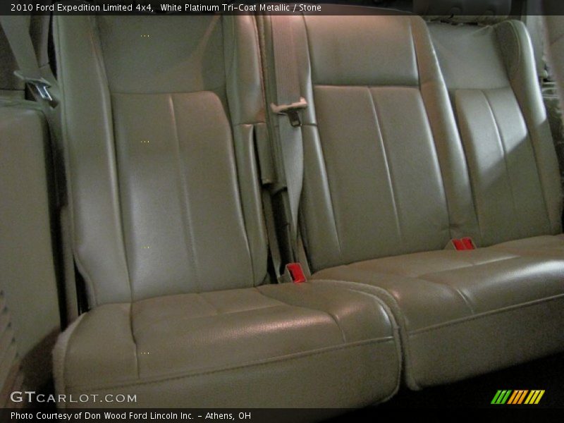 White Platinum Tri-Coat Metallic / Stone 2010 Ford Expedition Limited 4x4