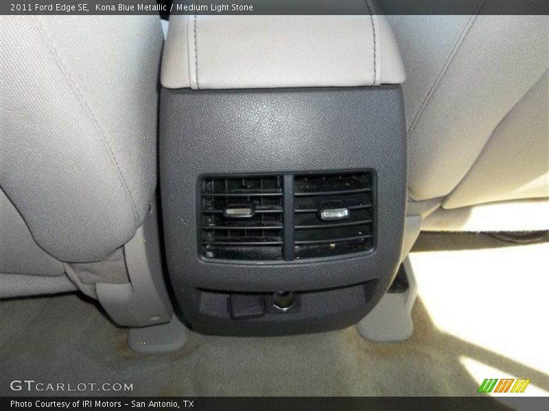 Kona Blue Metallic / Medium Light Stone 2011 Ford Edge SE