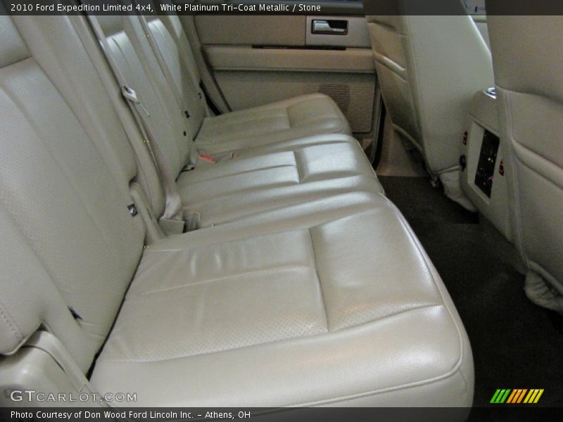 White Platinum Tri-Coat Metallic / Stone 2010 Ford Expedition Limited 4x4