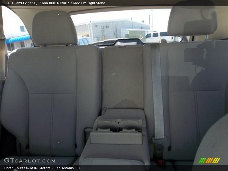 Kona Blue Metallic / Medium Light Stone 2011 Ford Edge SE