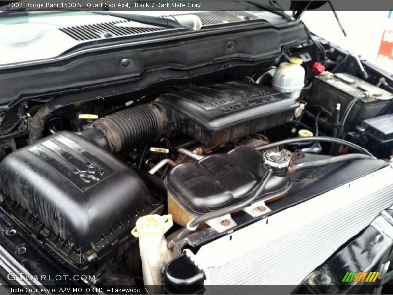 Black / Dark Slate Gray 2002 Dodge Ram 1500 ST Quad Cab 4x4