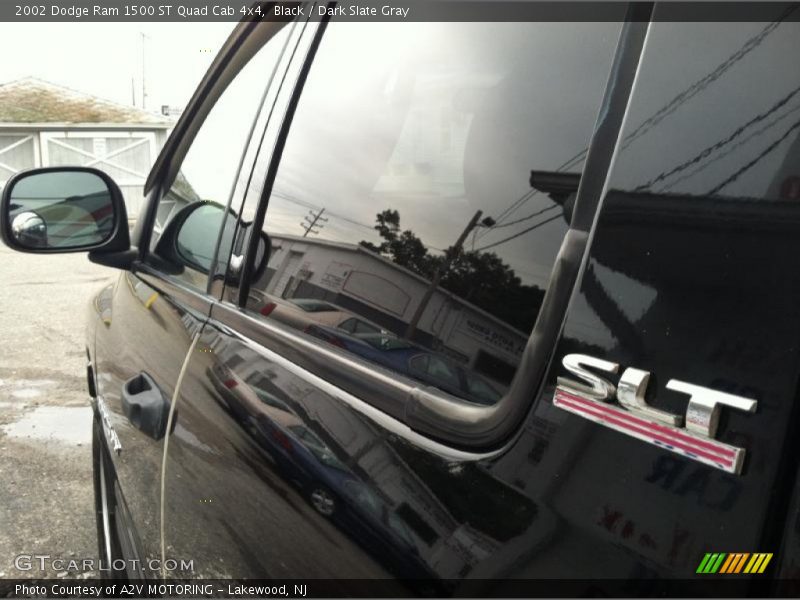 Black / Dark Slate Gray 2002 Dodge Ram 1500 ST Quad Cab 4x4
