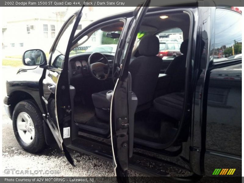 Black / Dark Slate Gray 2002 Dodge Ram 1500 ST Quad Cab 4x4