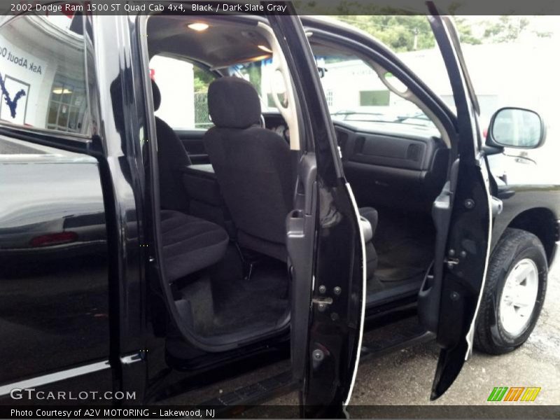 Black / Dark Slate Gray 2002 Dodge Ram 1500 ST Quad Cab 4x4