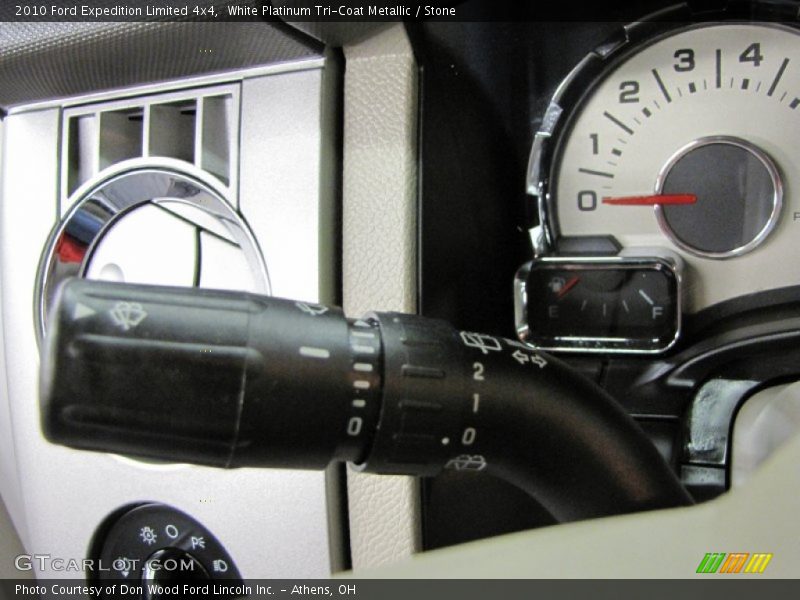 White Platinum Tri-Coat Metallic / Stone 2010 Ford Expedition Limited 4x4