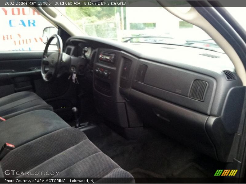 Black / Dark Slate Gray 2002 Dodge Ram 1500 ST Quad Cab 4x4