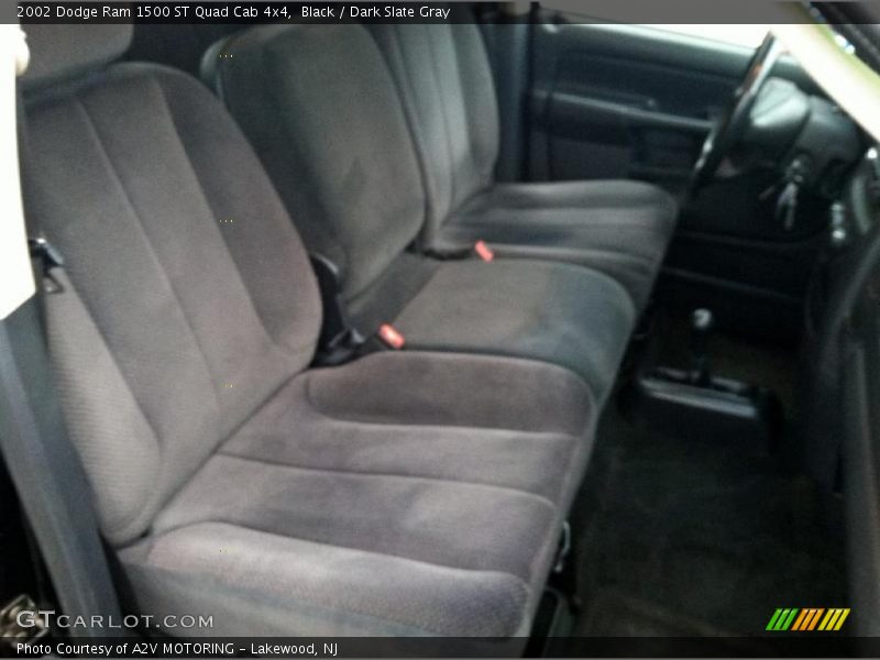 Black / Dark Slate Gray 2002 Dodge Ram 1500 ST Quad Cab 4x4