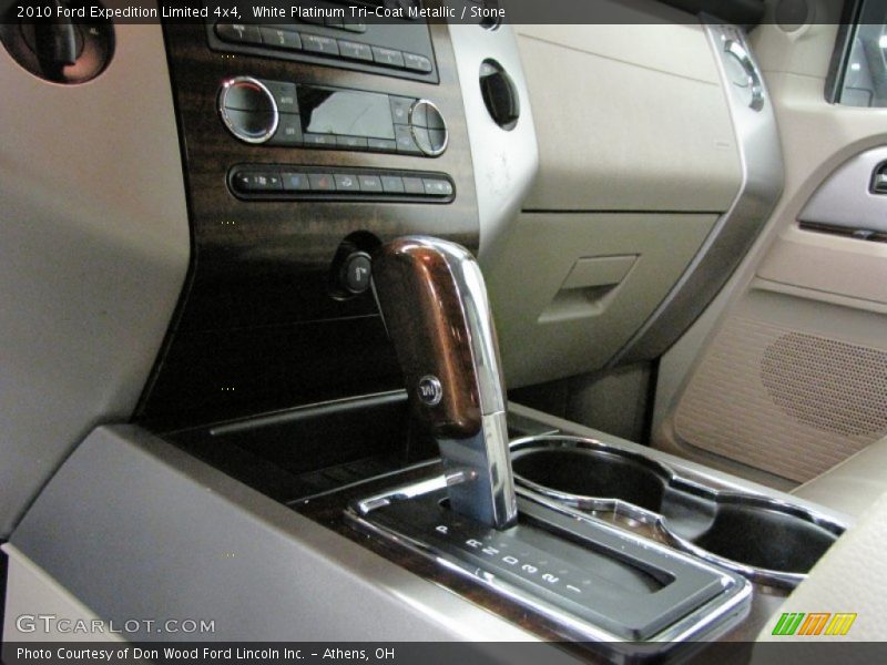 White Platinum Tri-Coat Metallic / Stone 2010 Ford Expedition Limited 4x4