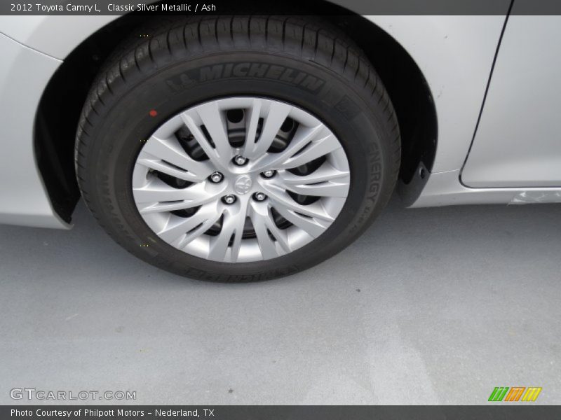 Classic Silver Metallic / Ash 2012 Toyota Camry L