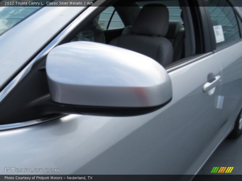 Classic Silver Metallic / Ash 2012 Toyota Camry L