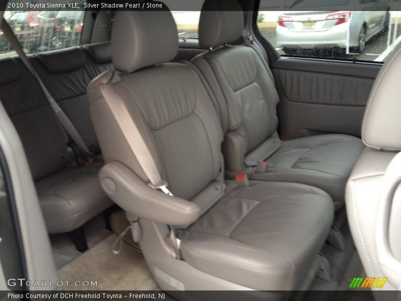 Silver Shadow Pearl / Stone 2010 Toyota Sienna XLE
