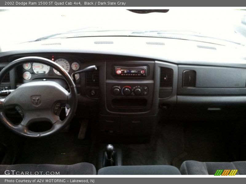 Black / Dark Slate Gray 2002 Dodge Ram 1500 ST Quad Cab 4x4