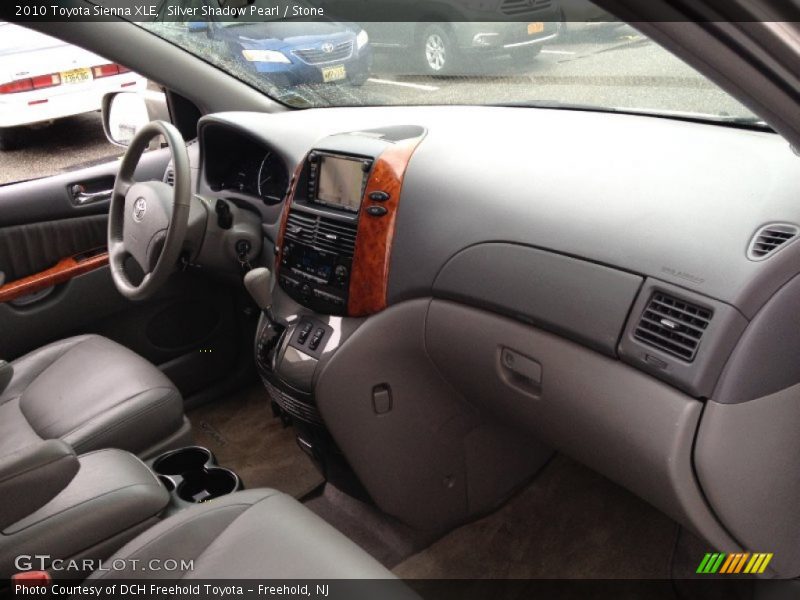 Silver Shadow Pearl / Stone 2010 Toyota Sienna XLE