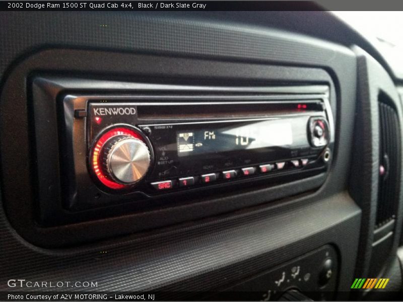 Black / Dark Slate Gray 2002 Dodge Ram 1500 ST Quad Cab 4x4