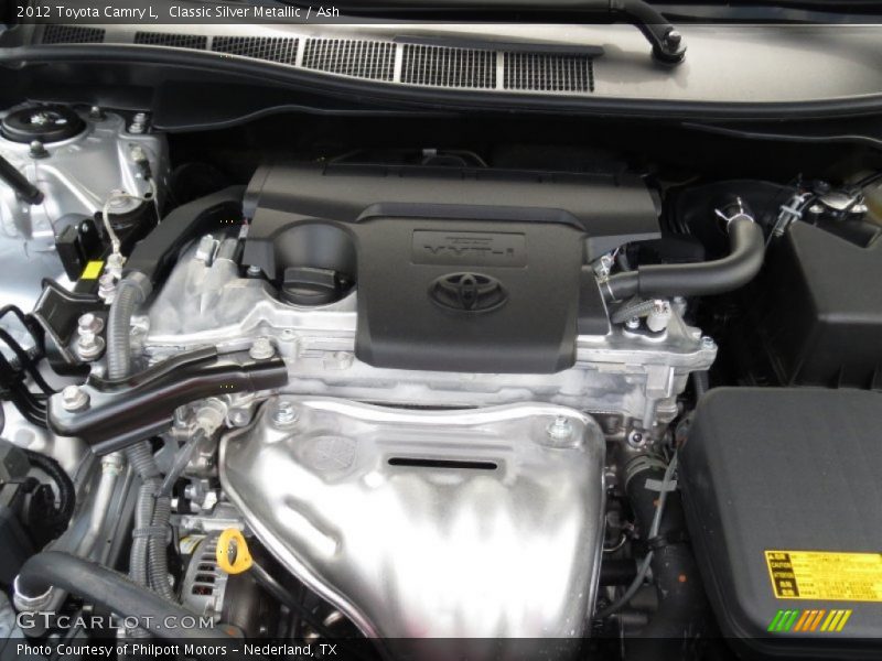 Classic Silver Metallic / Ash 2012 Toyota Camry L