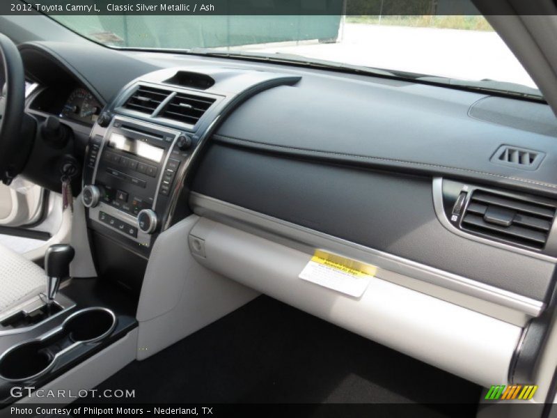 Classic Silver Metallic / Ash 2012 Toyota Camry L