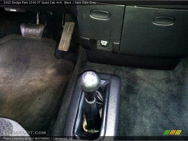 Black / Dark Slate Gray 2002 Dodge Ram 1500 ST Quad Cab 4x4