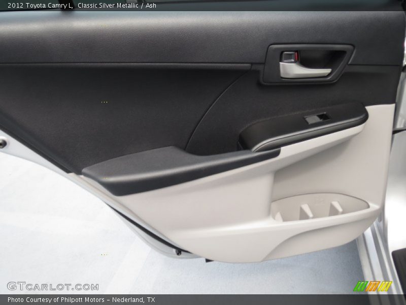 Classic Silver Metallic / Ash 2012 Toyota Camry L