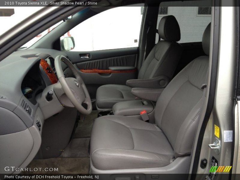 Silver Shadow Pearl / Stone 2010 Toyota Sienna XLE