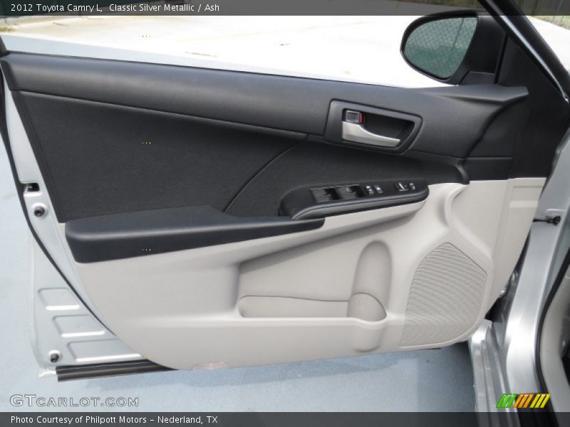 Classic Silver Metallic / Ash 2012 Toyota Camry L