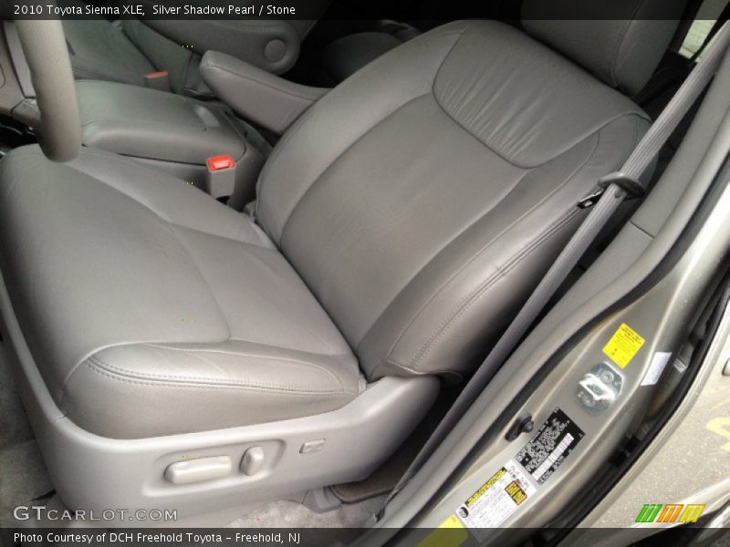Silver Shadow Pearl / Stone 2010 Toyota Sienna XLE