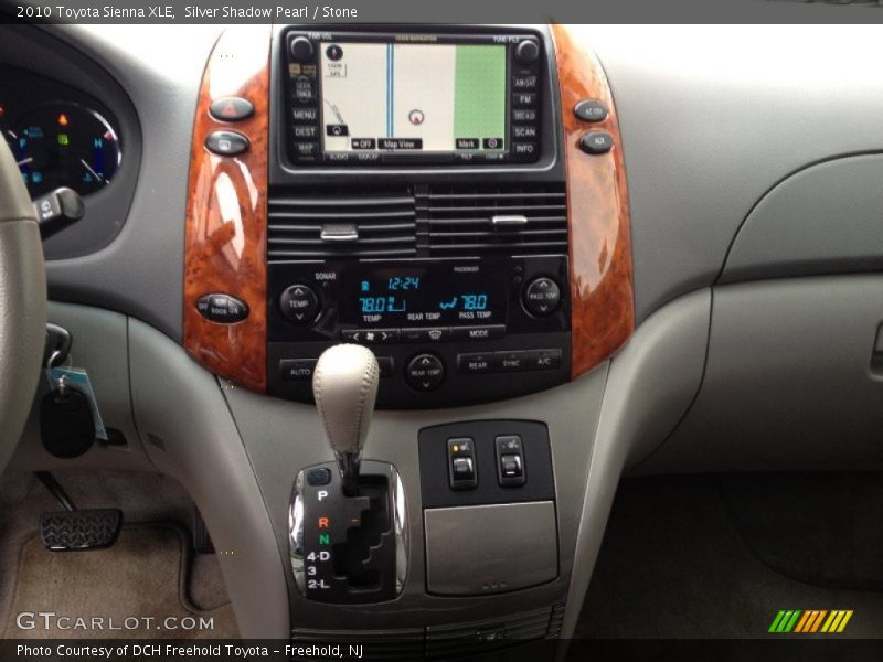 Silver Shadow Pearl / Stone 2010 Toyota Sienna XLE