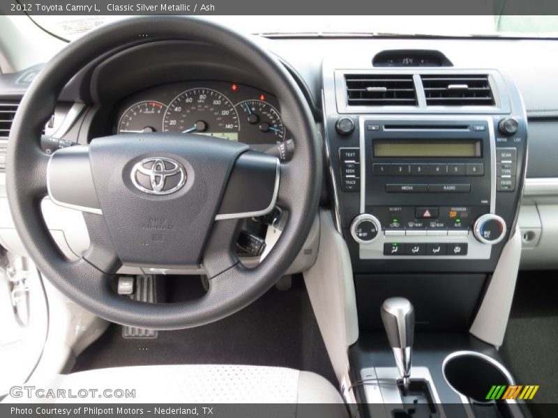 Classic Silver Metallic / Ash 2012 Toyota Camry L
