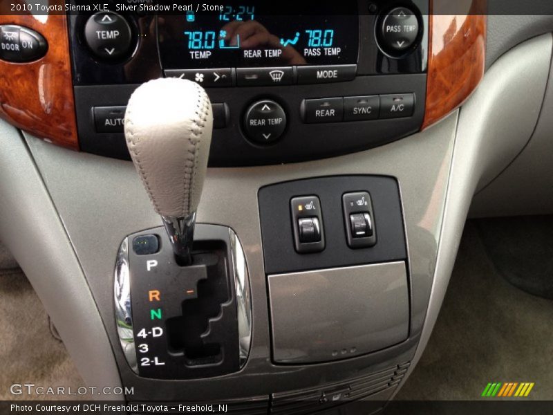 Silver Shadow Pearl / Stone 2010 Toyota Sienna XLE