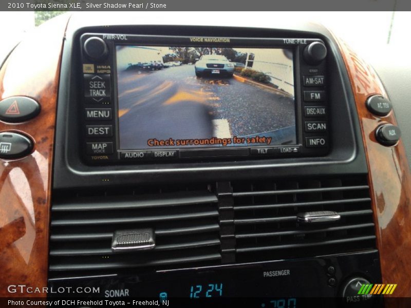 Silver Shadow Pearl / Stone 2010 Toyota Sienna XLE