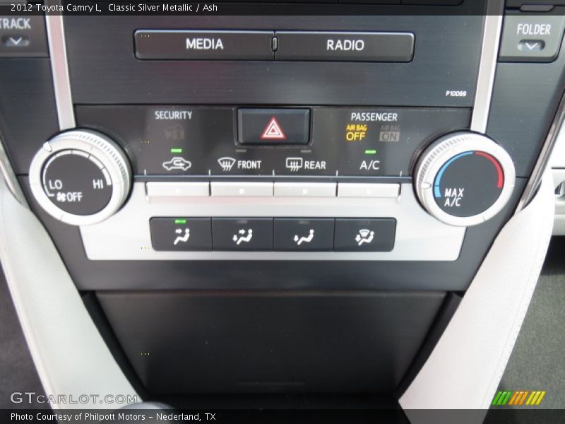 Classic Silver Metallic / Ash 2012 Toyota Camry L
