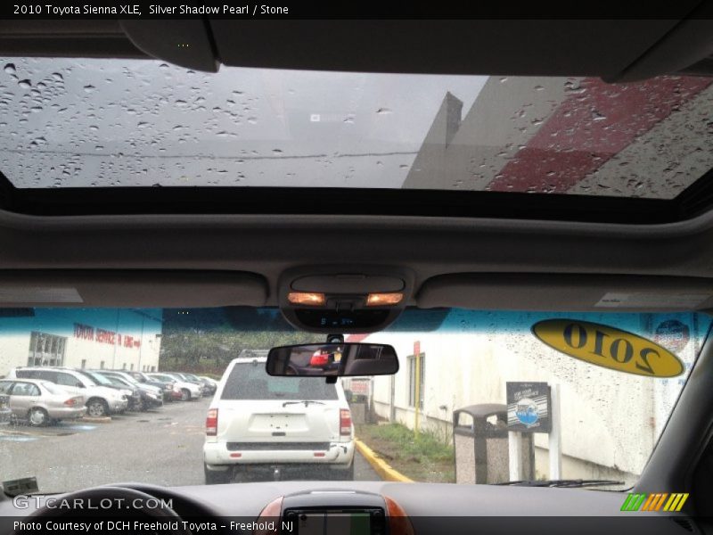 Silver Shadow Pearl / Stone 2010 Toyota Sienna XLE