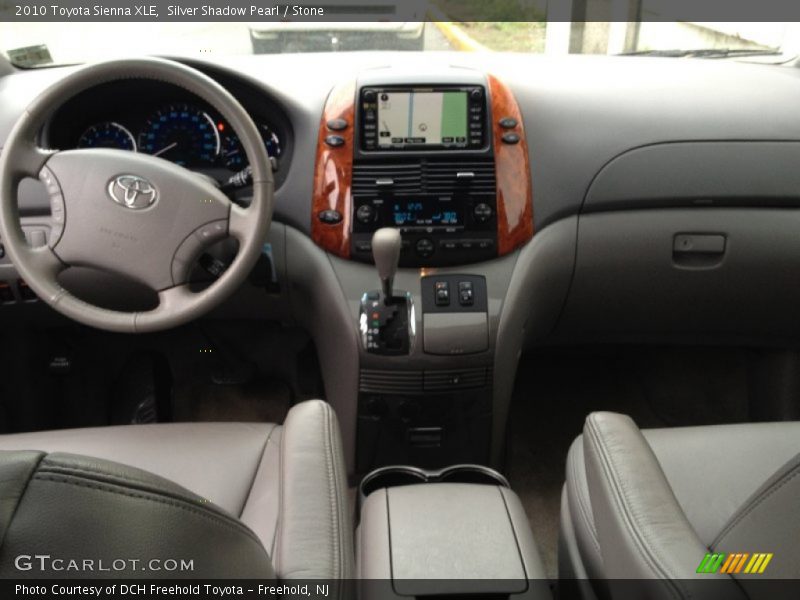 Silver Shadow Pearl / Stone 2010 Toyota Sienna XLE