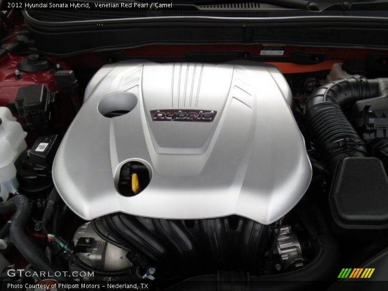 Venetian Red Pearl / Camel 2012 Hyundai Sonata Hybrid