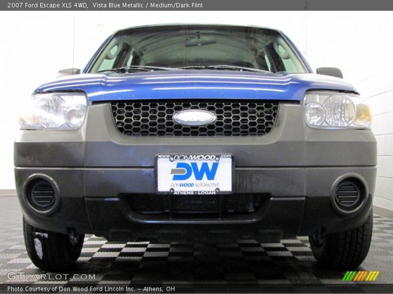 Vista Blue Metallic / Medium/Dark Flint 2007 Ford Escape XLS 4WD