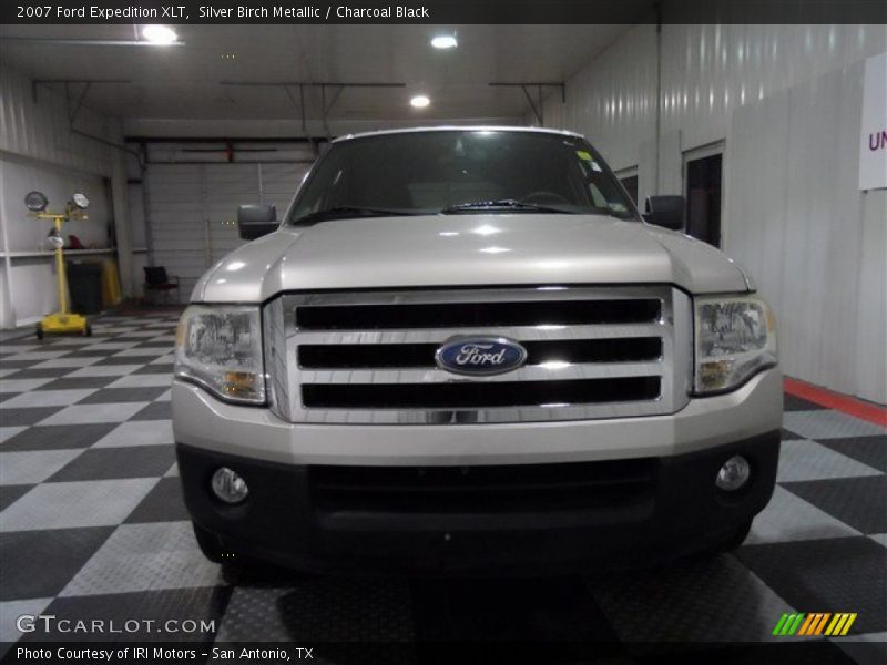 Silver Birch Metallic / Charcoal Black 2007 Ford Expedition XLT