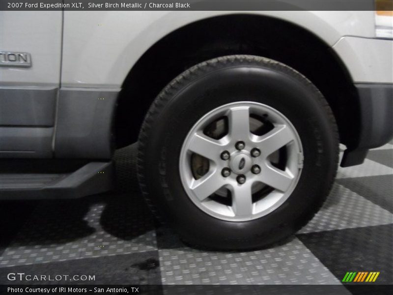 Silver Birch Metallic / Charcoal Black 2007 Ford Expedition XLT