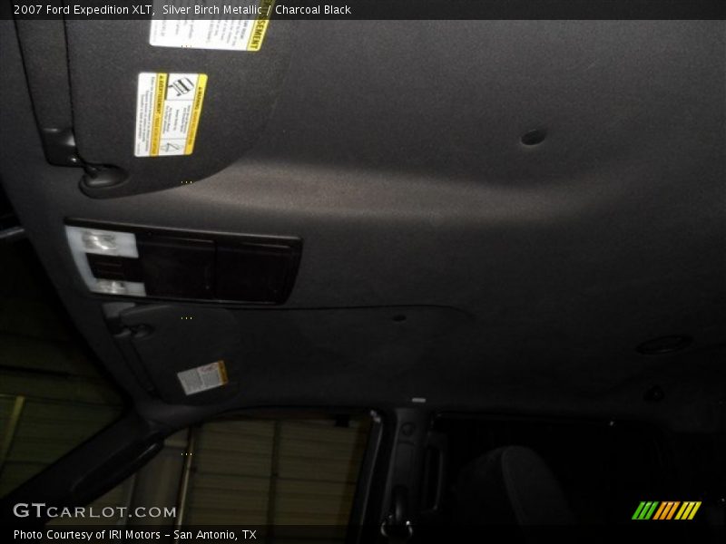 Silver Birch Metallic / Charcoal Black 2007 Ford Expedition XLT