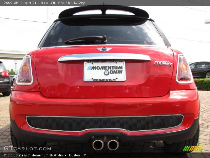 Chili Red / Black/Grey 2009 Mini Cooper S Hardtop
