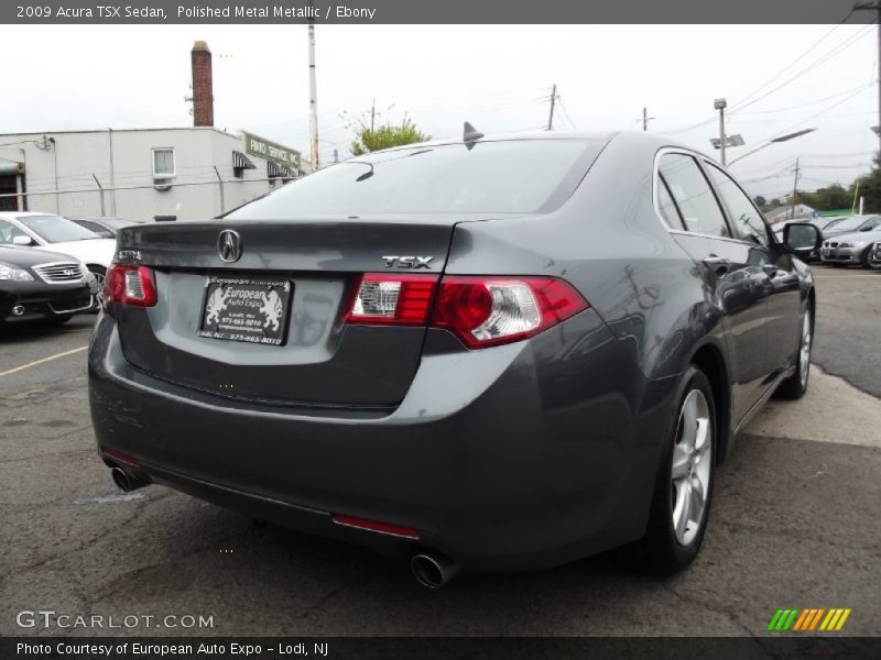 Polished Metal Metallic / Ebony 2009 Acura TSX Sedan
