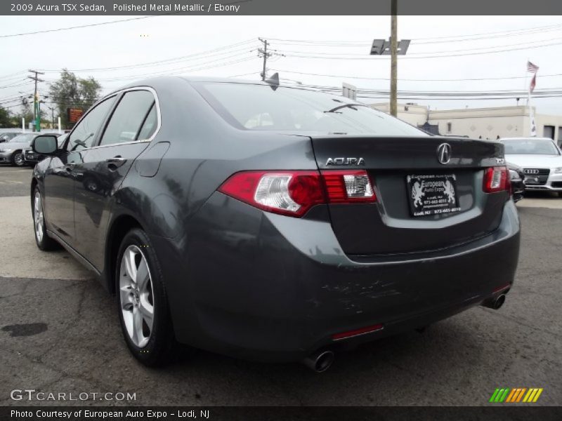 Polished Metal Metallic / Ebony 2009 Acura TSX Sedan