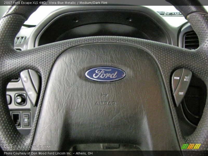 Vista Blue Metallic / Medium/Dark Flint 2007 Ford Escape XLS 4WD