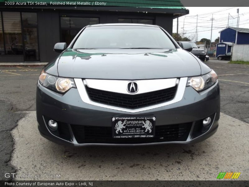 Polished Metal Metallic / Ebony 2009 Acura TSX Sedan