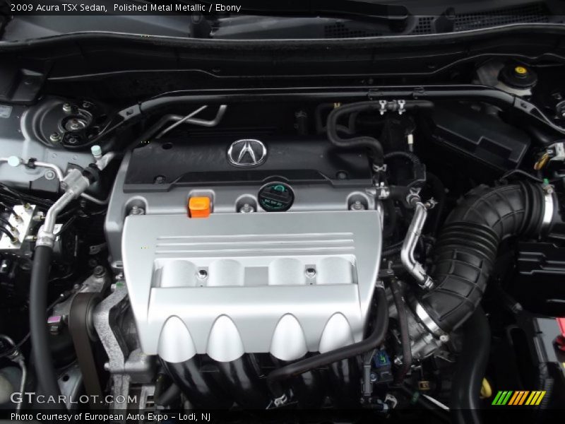 Polished Metal Metallic / Ebony 2009 Acura TSX Sedan